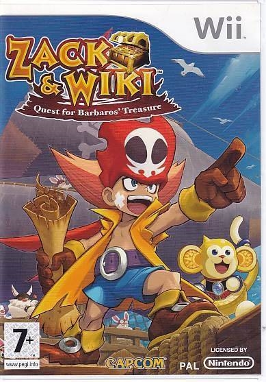 Zack & Wiki Quest for Barbaros Treasure - Nintendo Wii (B Grade) (Genbrug)